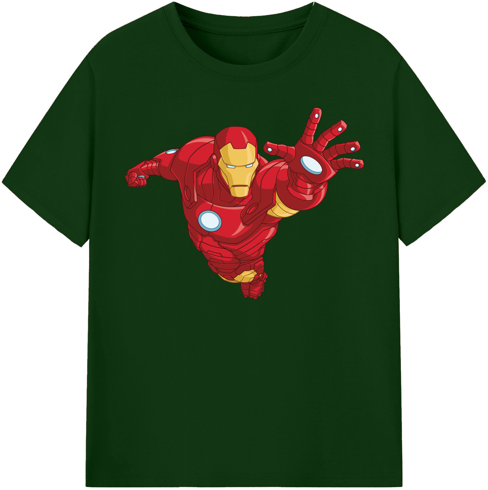 （画像用） アベンジャーズ The Avengers 綿100％半袖Tシャツ（フロントプリント）